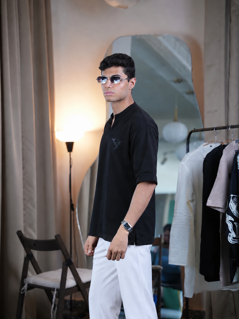 Midnight Drift Kurta