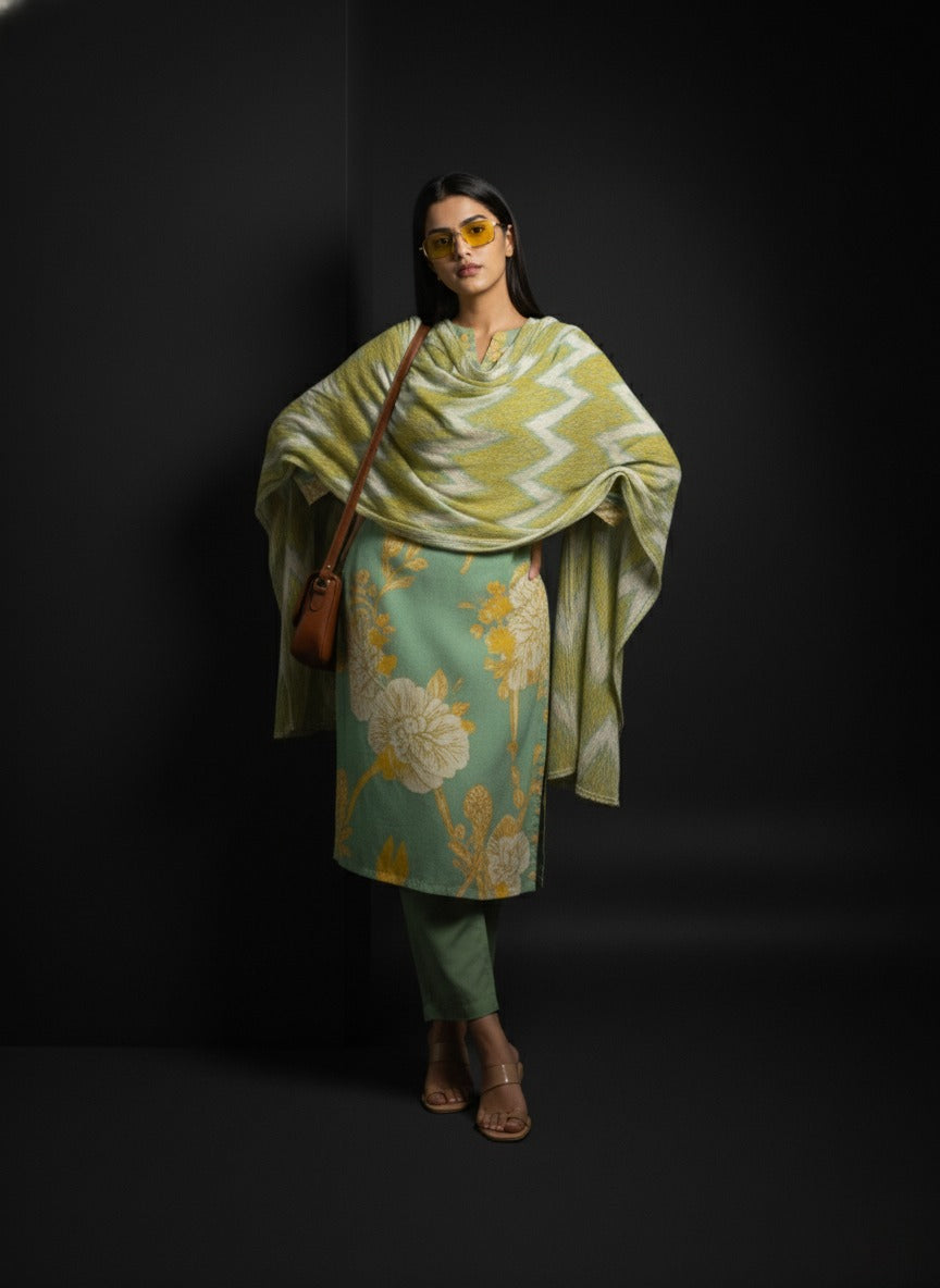 Sage Citrus Kurti set