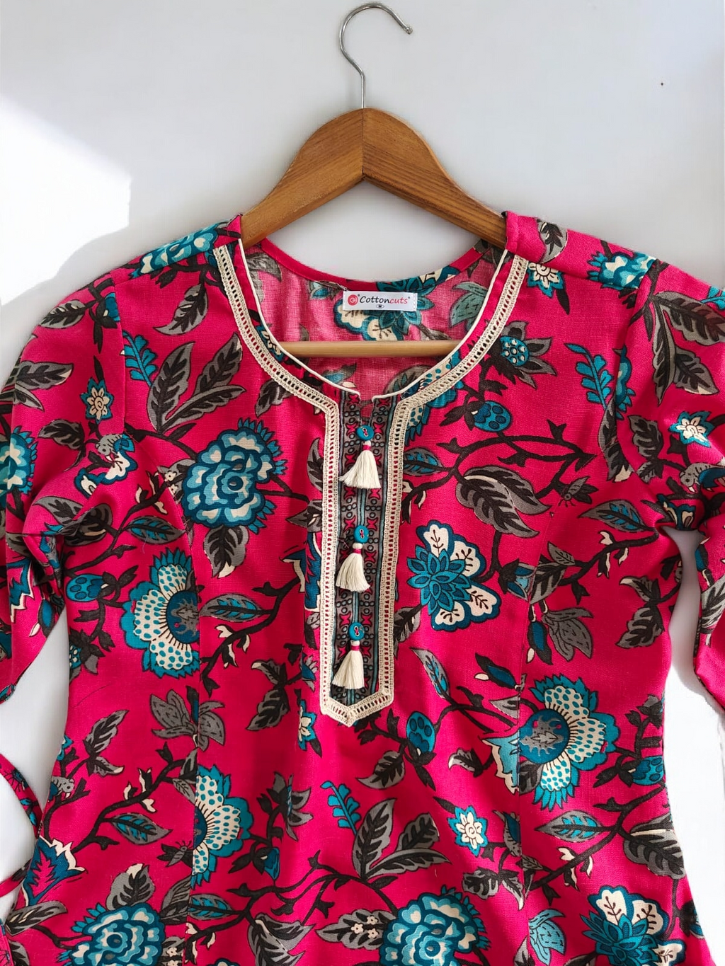 Passionate Pink kurti set
