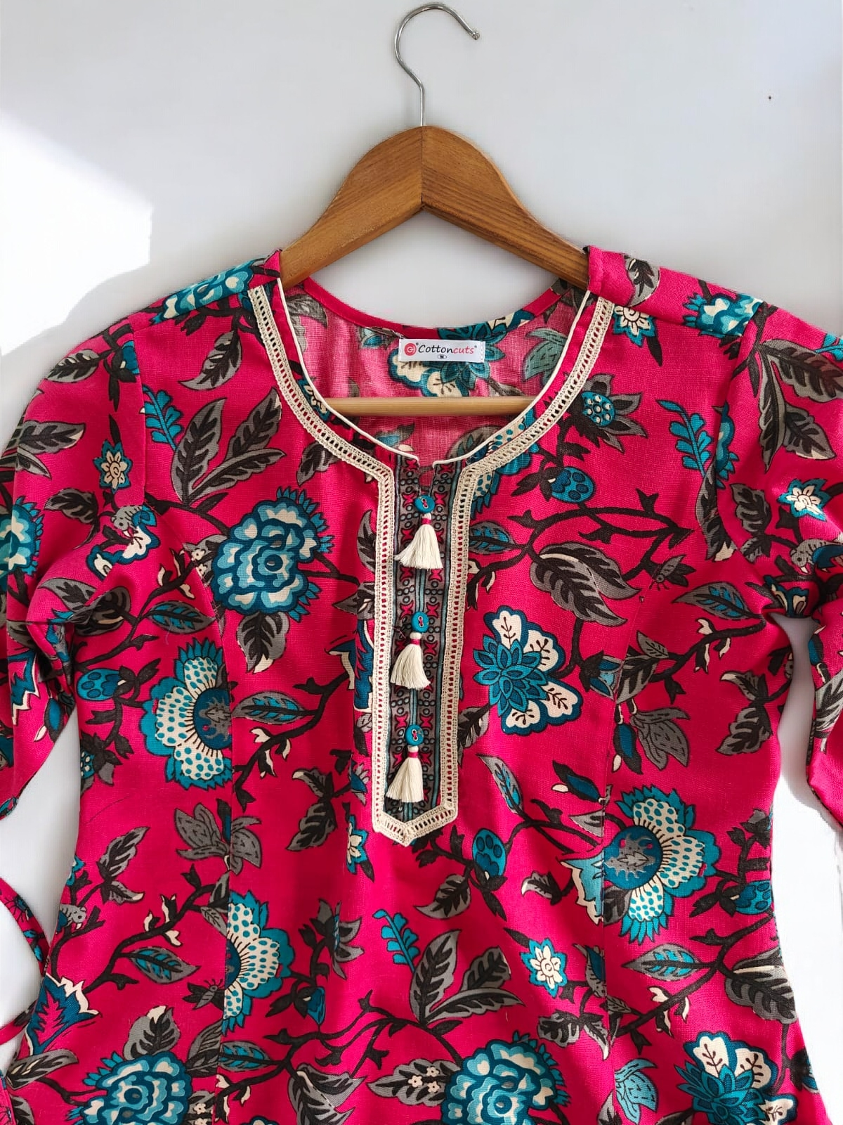 Passionate Pink kurti set