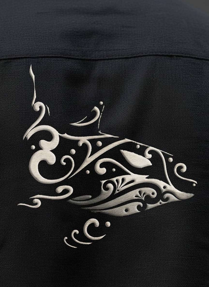 Midnight Drift Kurta view 4