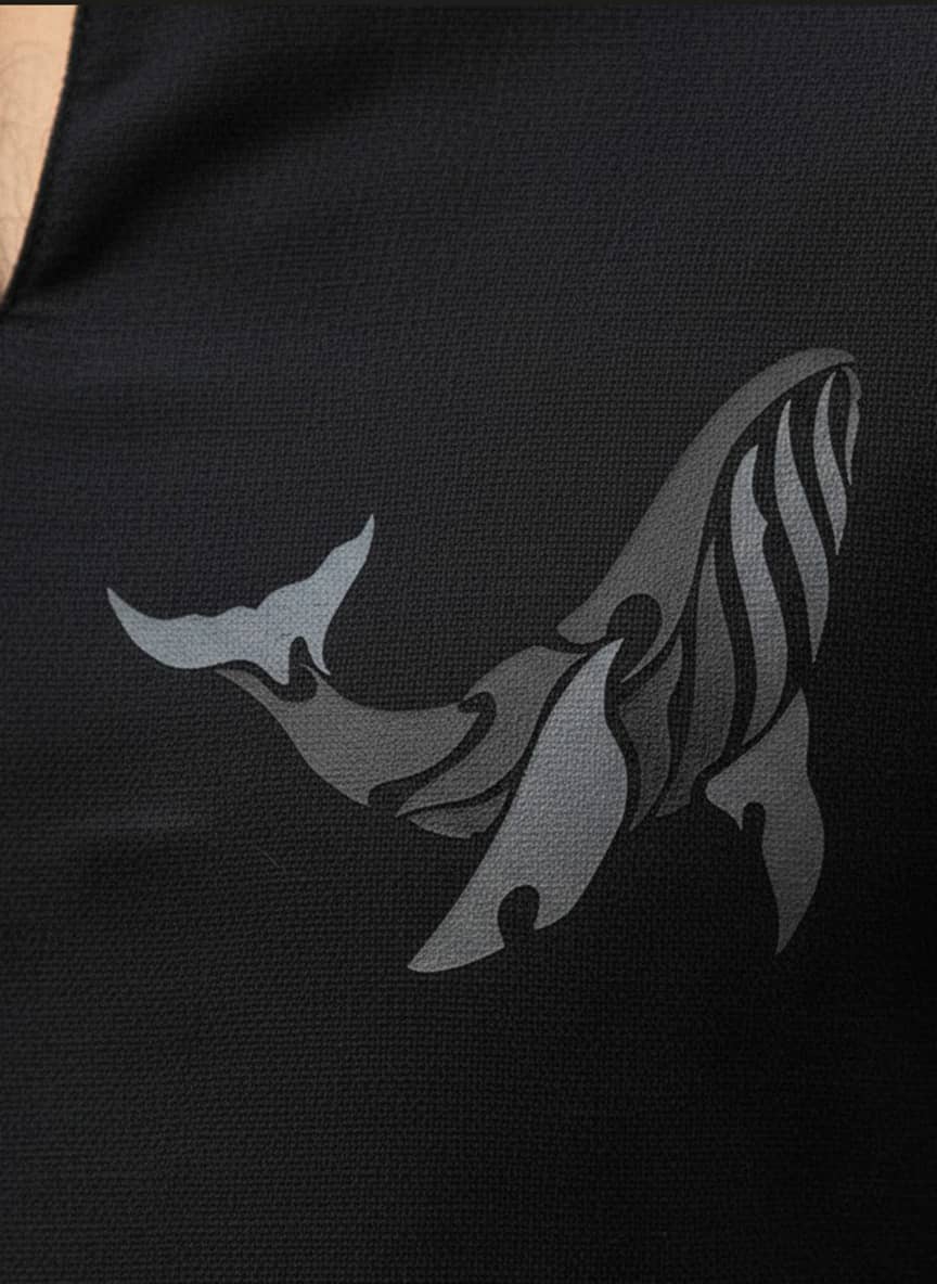 Midnight Drift Kurta