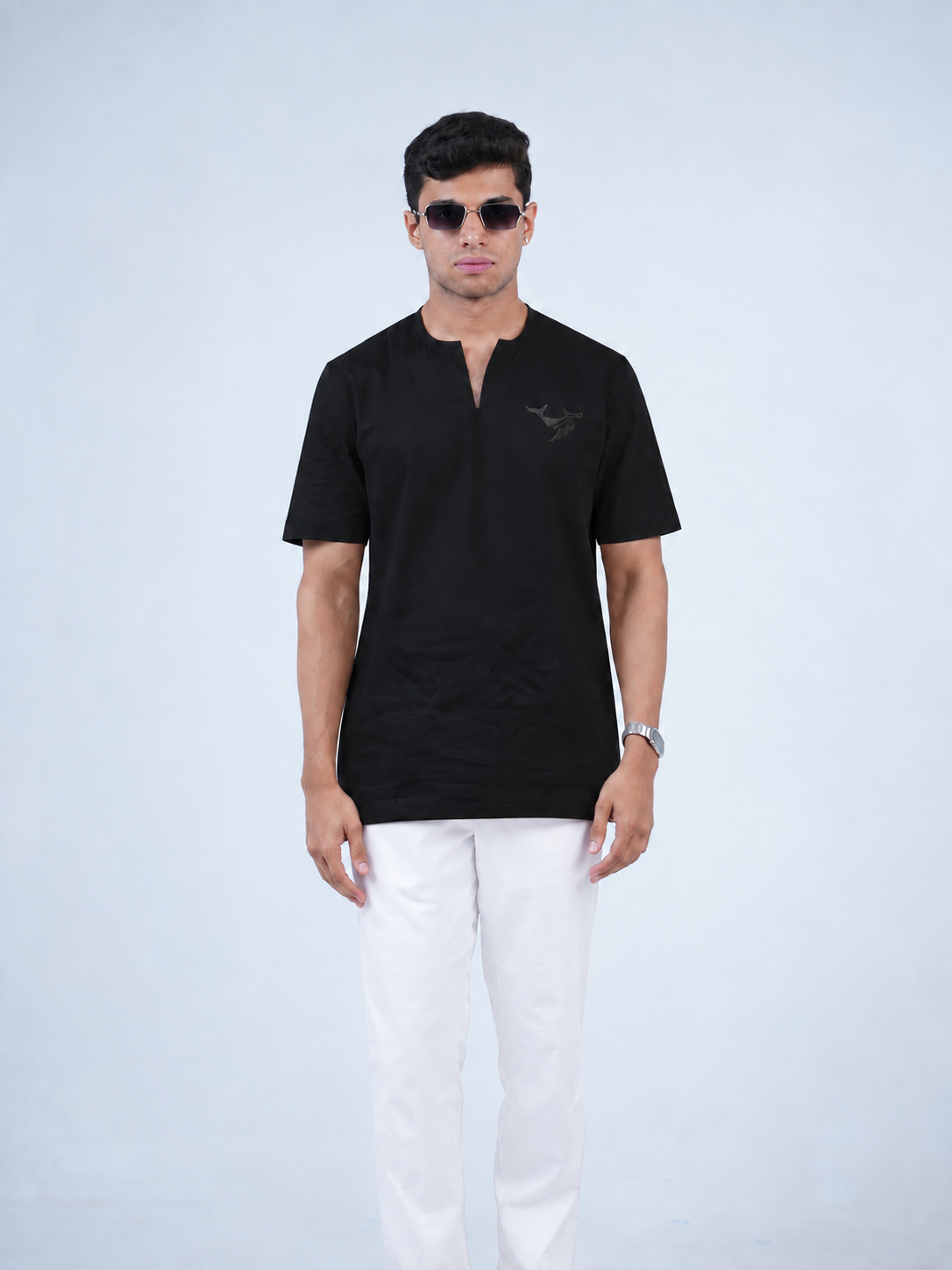 Midnight Drift Kurta