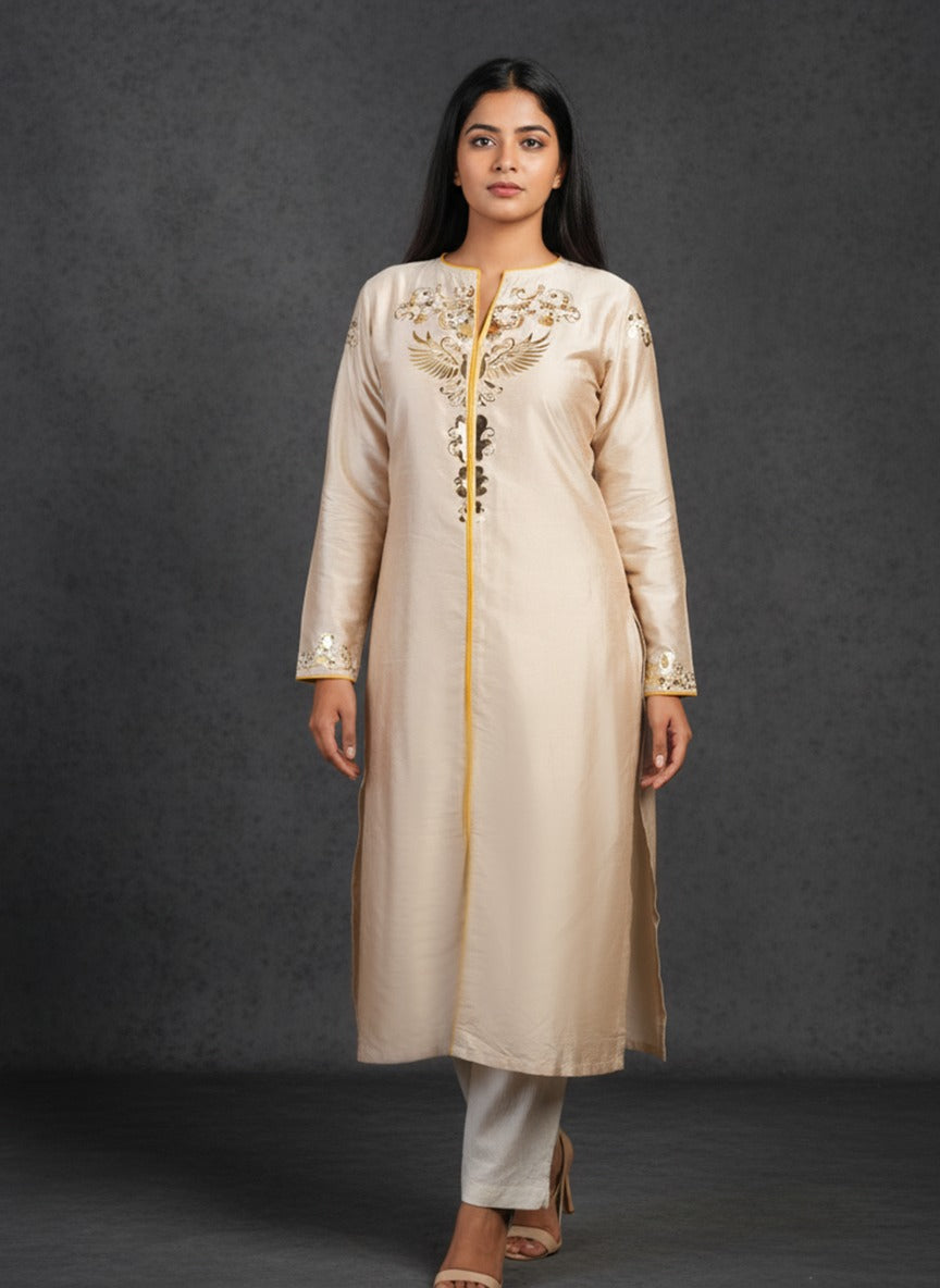 Queen Gold kurti