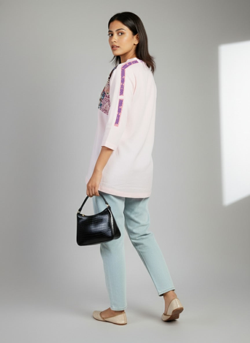 Blush Meadow Top