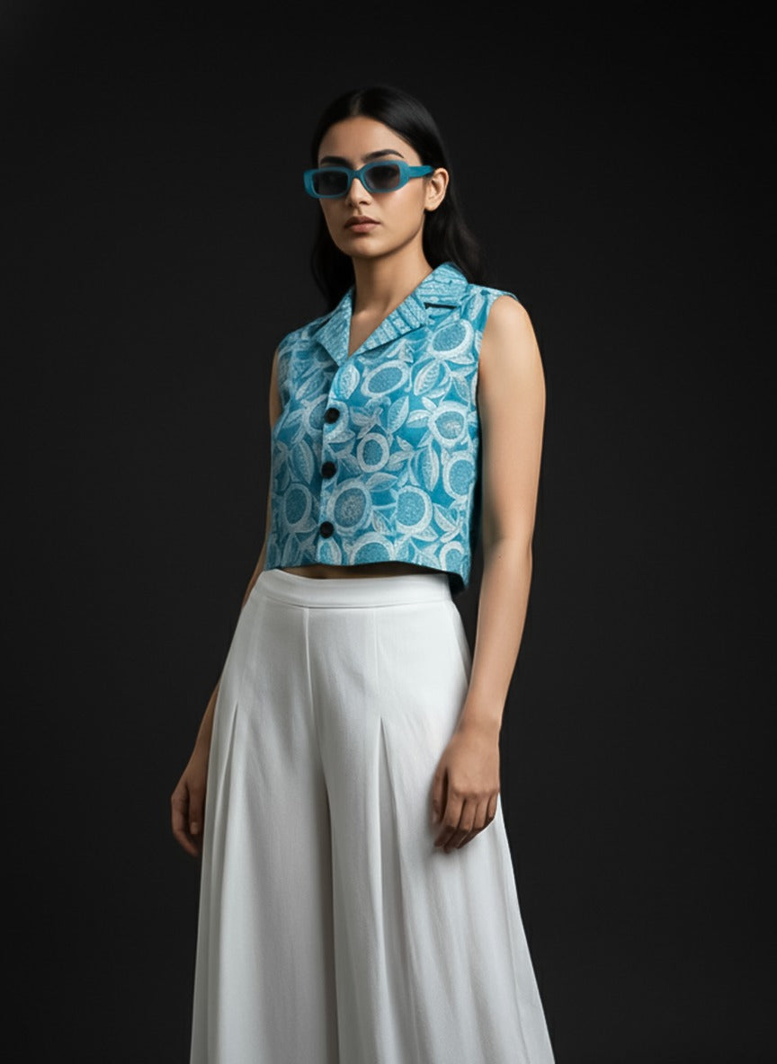Lagoon Bloom Vest