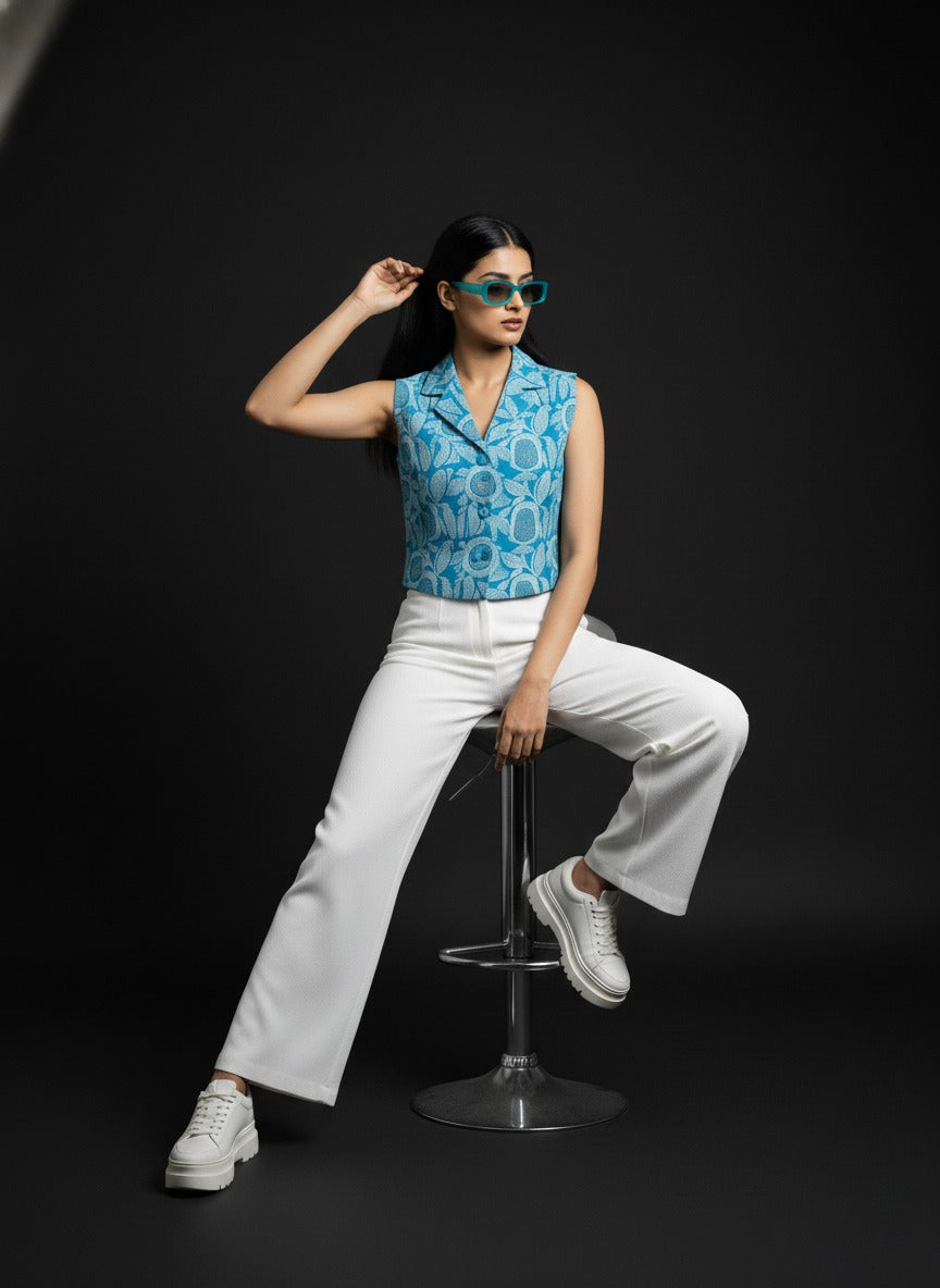 Lagoon Bloom Vest
