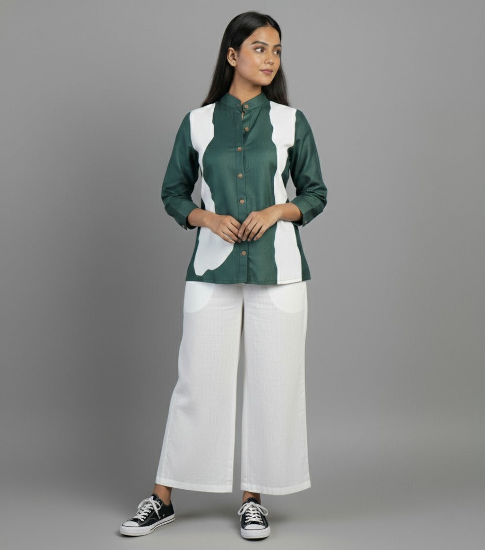 White Wood women shirt